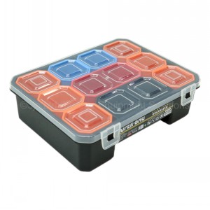 Cube Parts Organiser Case 08 Removable Compartments